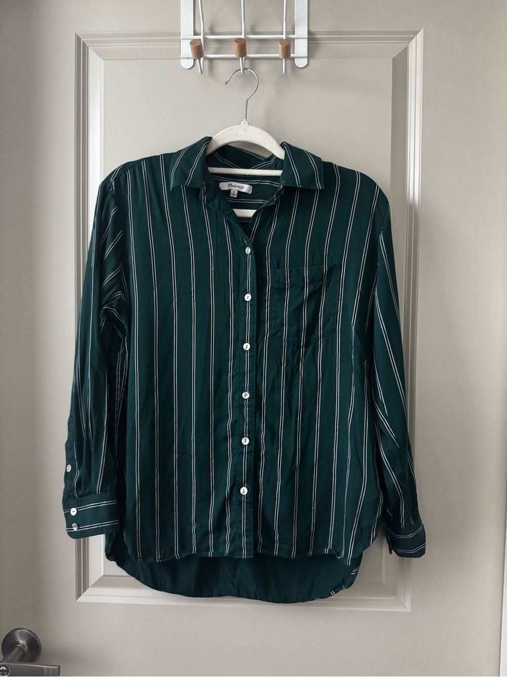 Madewell Striped Button Up Shirt